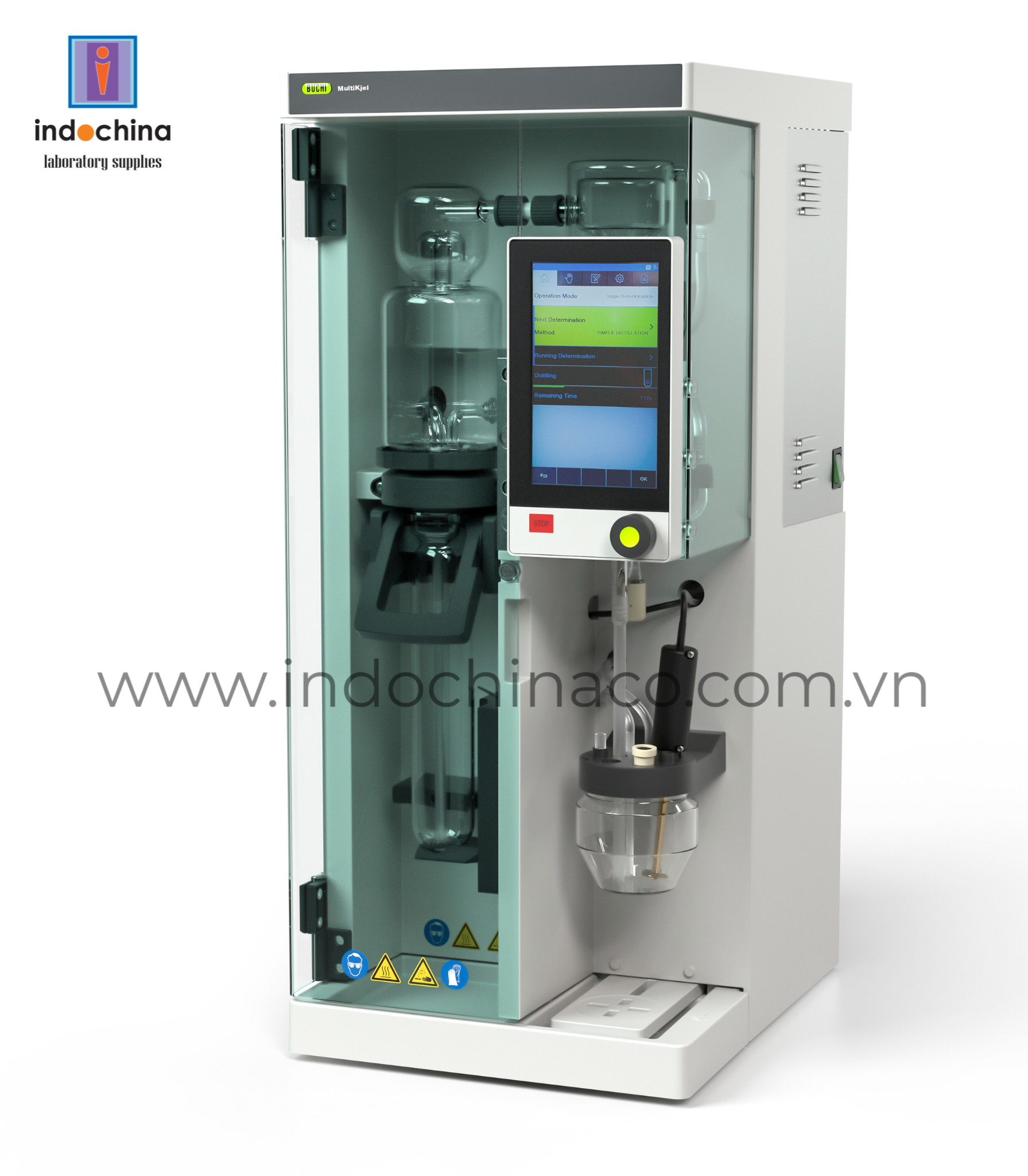 Thiết bị chưng cất đạm BUCHI – Giải pháp linh hoạt cho phân tích nitơ, protein và các chỉ tiêu bay hơi
